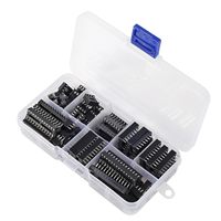 Conectores de Sockets IC de 6, 8, 14, 16, 18, 20, 24, 28, 32 y 40 Pines, Socket DIP, DIP6, DIP8, DIP14, DIP16, DIP18, DIP20, DIP24