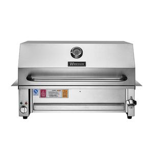 رف شواء كهربائي مدمج بدون دخان من الفولاذ المقاوم للصدأ لأعلى للطبخ المريح في الهواء الطلق مدمج للشواء الكهربائي - Product Image 1