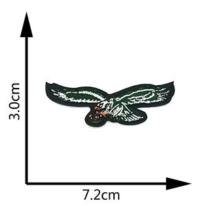 Parche Bordado Deportivo Personalizado Pequeño de 4.5-5.5cm con Logotipo, Parche Termoadhesivo de Fútbol Americano y Béisbol - Product Image 4