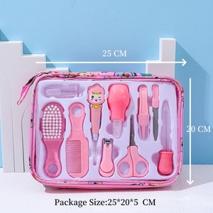 10 ชิ้นเด็กเล็บชุดหูช้อนเล็บกรรไกรเด็กเล็บผมแปรงดูแลชุด M0037 - Product Image 6
