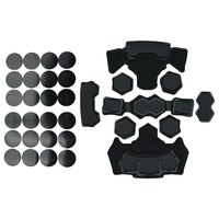 Coussinets de casque tactique en mousse à mémoire de forme interne, coussin de protection, système de doublure et accessoires