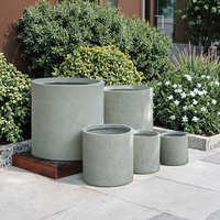 Pots de fleurs multicolores les plus vendus, pots de jardinage d'extérieur, pots en argile fibreuse écologiques avec trou de drainage