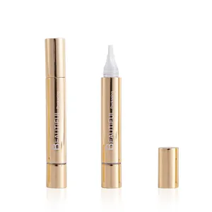 Tube cosmétique 6ml or brillant huile pour les ongles/crème pour les yeux essence stylo torsadé cuticule manucure stylo à huile vide