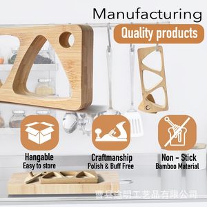 Tuiiopoli Onigiri Rice Ball <b>Mold</b> Bamboo Triangle Shape For Sushi Making - Product Image 2
