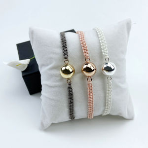 À la mode En Gros <span class=keywords><strong>Grossesse</strong></span> Femmes Tressé Bracelet Mexique Personnalisé Argent <span class=keywords><strong>Bola</strong></span> <span class=keywords><strong>Grossesse</strong></span> Bijoux - Product Image 2