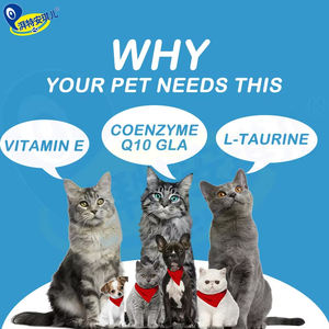 OEM & ODM Pet Health Care integratori organici Pet vitamina E coenzima Q10 pastiglie masticabili salute cuore fegato integratore per gatti - Product Image 4