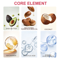 UUKKG OEM/ODM Gel Douche Bio Personnalisé Blanchissant Hydratant Rafraîchissant Exfoliant