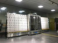 Máquina Automática de Lavado de Vidrio Vertical de Alta Velocidad con Cuchillas de Aire para Secado y Limpieza