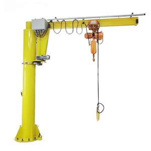 1ton 3ton 5ton Grad rotierender fester einarmiger Kran Werkstatt boden montierter Ausleger kran - Product Image 5