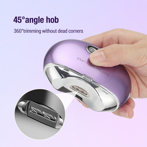 Abordable Bébé Enfants Adultes Portable Automatique Ongles Coupe Ongles avec Lumière Ultraviolette - Product Image 5