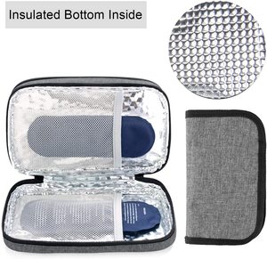 Bút Tiểu Đường Hai Lớp Hộp Đựng <span class=keywords><strong>Glucose</strong></span> <span class=keywords><strong>Meter</strong></span> Trường Hợp Du Lịch Tiểu Đường - Product Image 2