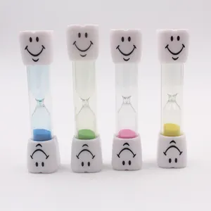 2023 oral care Factory price Happy time memory 1 to 30 minutes glass sand timer hourglass for souvenir Wholesale Wholesale Cheap