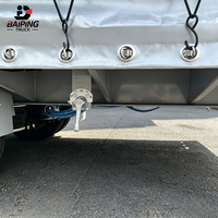 Remorque à rideaux coulissants en acier à 3 essieux avec bâche coulissante pour le transport de marchandises générales, capacité maximale de 35 tonnes, à vendre