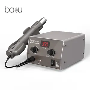 High Quality Hotair Rework Station Ba-600d+ LED Digital Display Single Soldering Station CE Provided Phone Repair BAKU 1.5 120cm