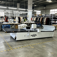 PANDA CNC Découpeuse automatique à plat multicouche pour patrons de vêtements, traceur de découpe de tissu, machine de découpe de tissu, moteur