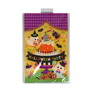Factory Direct Sales Custom Party Pack Halloween Decoration Candy Cookie Gift Plastic Packaging Bags