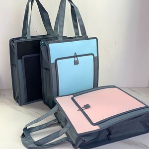 Carpeta Expandible de PP con Asa, Diseño Nuevo de Canhao, Formato A4, Artículos Esenciales para la Universidad y Oficina, Impresión Personalizada, Empaque para Cuadernos - Product Image 4