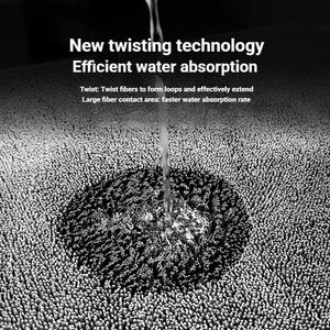 Toalla <span class=keywords><strong>de</strong></span> Microfibra para Auto, Durable, <span class=keywords><strong>de</strong></span> Secado Rápido, Premium, Absorbente, <span class=keywords><strong>de</strong></span> 600gsm, 700gsm, 800gsm, 900gsm, 1000gsm, Grande, <span class=keywords><strong>de</strong></span> una Sola Capa, con Logotipo Personalizado - Product Image 3