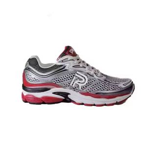 Chaussures de course rétro pour hommes en cuir véritable de haute qualité, respirantes, avec amorti, en maille, décontractées, à bout ouvert, basses - Product Image 2