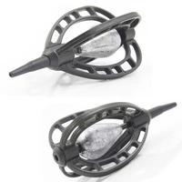 Lovita Cage à appâts pour carpes européennes à quatre griffes, 30g 60g, lestée au plomb, distributeur d'engrais durable et écologique pour la pêche au gros