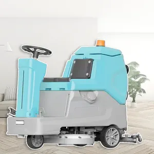 DM-760 Multi Function Outdoor Ride On Floor Industrial Scrubber Machine For Sale