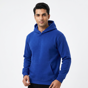 Sudadera con capucha unisex personalizada extragrande con cremallera, estilo urbano, a la moda, para ropa deportiva informal, con cuello con capucha liso para invierno - Product Image 1