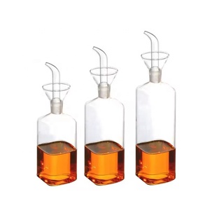 Fabriek 500Ml Olijfolie Glas <span class=keywords><strong>Dispenser</strong></span> Azijn Cruet Salade Dressing Glas Olie Fles Vinaigrette Olie <span class=keywords><strong>Dispenser</strong></span> Met Tuit - Product Image 1