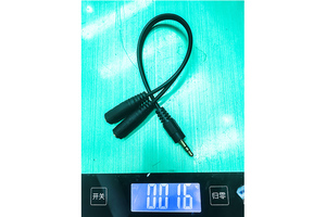 VELLYGOOD <span class=keywords><strong>A32</strong></span> chapado en oro PVC 3,5mm Cable de Audio <span class=keywords><strong>5m</strong></span> 2*3,5mm macho-hembra altavoz/teléfono/reproductor de DVD líneas CCS trenza ROHS buena - Product Image 6