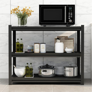 Lớn Bakers Rack Với Power Outlet Kệ Bếp Với Giỏ Dây - Product Image 4