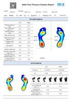 Plateforme de mesure de la pression plantaire pour la conception de semelles orthopédiques pour pieds plats