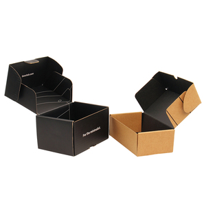 manufacturer Custom Printed Color Plain Pink Cardboard Mailer Shipping Postal Box Paper Packaging for Garment