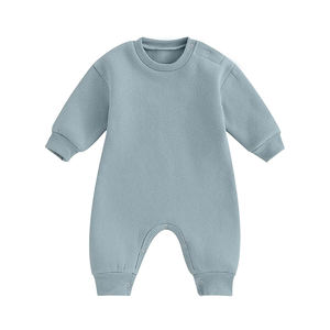 Custom <strong>Fleece</strong> <strong>Baby</strong> Rompers Wholesale Toddler <strong>Sleepsuit</strong> <strong>Baby</strong> Winter <strong>Fleece</strong> Romper Organic Cotton Romper Infant Jumpsuit Teddy - Product Image 2