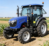 Tracteurs agricoles 70 CV Emark COC Euro 5, tracteurs à roues 4x4 de haute qualité, tracteurs diesel 4x4 pour la ferme