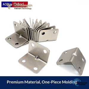 Connecteur d'angle carré en acier inoxydable pour quincaillerie de construction - Product Image 5