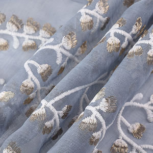 Tapicería personalizada de estilo <span class=keywords><strong>moderno</strong></span> para el hogar, cortinas bordadas de aspecto de lino tejido urdimbre, tela de sofá de microfibra 100% - Product Image 5