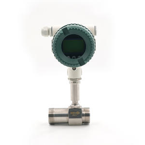 4-20mA ที่มีคุณภาพสูงสะดวก + เอาต์พุต HART 0.2% accurfs เครื่องวัดการไหลของกังหันที่เหมาะสมกับจอแสดงผลดิจิตอล - Product Image 1