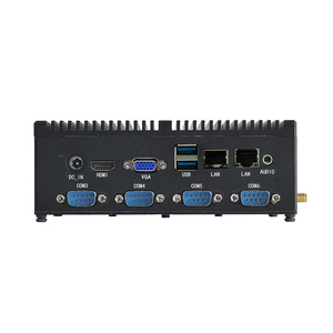 2026 ELSKY Factory 3.5-inch Motherboard Industrial <b>PC</b> M818 Black Fanless Computer with Dual Interface - Product Image 5
