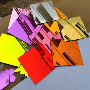 Rifornimento di fabbrica specchio acrilico foglio di Glitter acrilico foglio di colore acrilico 2-100MM su misura taglio Laser - Product Image 3