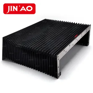 Guide rail way dust proof cnc protective telescopic linear rail cover bellows accordion covers