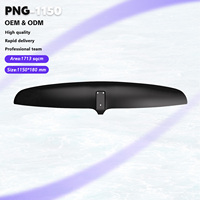 Haut Aspect PNG 1150 Hydroptère Aile Avant Pompage Efficace Levage Précoce et Glide Carbone Wingfoil SUP Wing Foil Downwind Ride