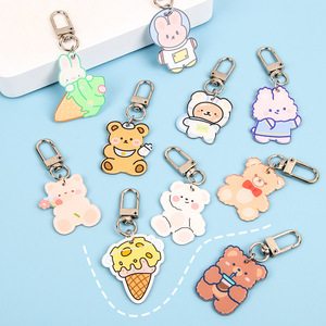 Breloques en acrylique personnalisées avec impression UV OEM, breloque personnalisée avec logo, acrylique avec effet holographique - Product Image 5