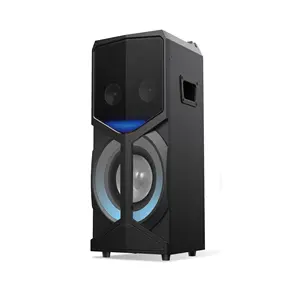 300w bass hifi combo speaker system com microfone sem fio