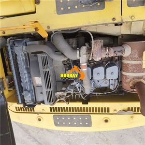 Mini-excavatrice sur chenilles Komatsu PC128US PC120-6 de 13 tonnes d'occasion du Japon, moteur et pompe Komatsu, faible consommation de carburant, bon état, prête à l'emploi - Product Image 5