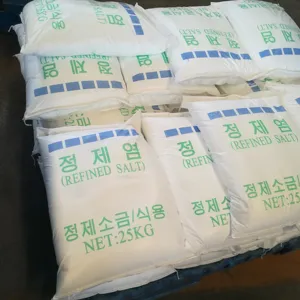 refined sea salt export to Korea