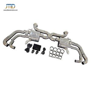 JTLD knalpot Titanium sistem olahraga mesin otomatis gaya baru knalpot Catback untuk Audi R8 V8 V10 2008-2015 sistem knalpot Valved Sport - Product Image 3