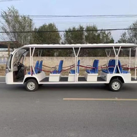 Voiture électrique de tourisme pour parcs à thème, fabriquée en Chine, 8, 14, 17, 20, 23 places