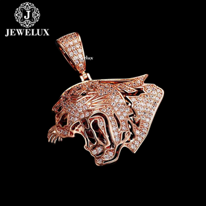 Meilleur Prix Jewelux Premium Iced Hip Hop Plaqué Or Rose Argent 925 Breloques Bijoux Statement Certifiés IGI Vente en Gros - Product Image 6