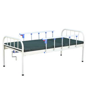 Высококачественная металлическая медицинская кровать с ручным управлением для ухода за пациентами, оптовая продажа от производителя - Product Image 1