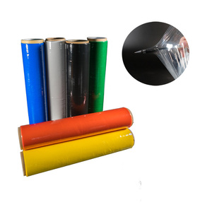 Gran oferta, rollo de película elástica fundida de envoltura de palé Lldpe de China, 50cm de ancho, 300m de longitud, característica a prueba de humedad, dureza suave - Product Image 1