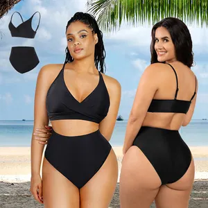 Bán buôn 2023 thiết kế mới phụ nữ tùy chỉnh đồ bơi beachwear hai mảnh đẩy lên Bikini Đồ bơi áo tắm